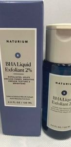Naturium BHA Liquid Exfoliant 2% Helps Unclogs Pores 4 fl oz 120ml Sealed